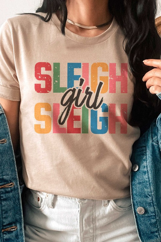 SLEIGH GIRL SLEIGH Graphic T-shirt